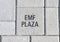 EMF plaza brick, EMF Plaza, National ACEP Headquarters, Dallas, Texas