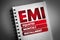 EMI - Equated Monthly Installment acronym