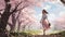Emily\\\'s Cherry Blossom Stroll: Lifelike Renderings Inspired By Fujishima Takeji