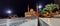 The Emir Abdelkader Mosque at night in Constantine. Algeria