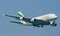 Emirates Airbus A380 Landing