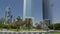 Emirates Twin Towers, Dubai, timelapse