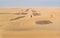 Emirati couple in a desert