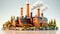 Emission and Ecology: Power Plant\\\'s Smoke and the Importance of Eco-Friendly Practices, Generative AI