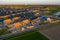EMMELOORD, NETHERLANDS - Apr 22, 2020: New Dutch residential area completely gas-free