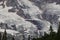 Emmons Glacier in Mount Rainier National Park, Washington