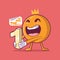 Emoji Character celebrating your personal victories vector illustration.