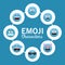 Emoji chat characters