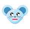 Emoji Cute Funny Animal Mouse Happy Expression