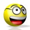 Emoji/ emoticon - wearing glasses/ nerd - 3D rendering