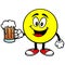 Emoticon with Beer