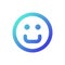Emoticon pixel perfect gradient linear ui icon
