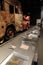 Emotional image of fire truck and other items recovered from terror attacks, State Museum, New York, 2016