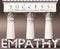 Empathy as a foundation of success - symbolized by pillars of success supported by Empathy to show that it is essential for