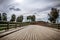 Emperor gates and wooden bridge in Daugavpils