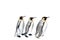 Emperor penguin parade on white background