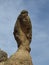 Emperor Penguin Rock Formation in Devrent, Imaginary Valley, Cappadocia
