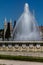 Empire Square fountain in Lisbon, Portugal