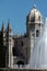 Empire Square fountain in Lisbon, Portugal