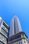 Empire State Building seen rising behind the Macy\'s building in Midtown Manhattan