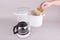 Employ coffee filter in coffee maker