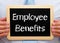 Employee benefits sign