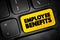 Employee Benefits text button on keyboard, concept background