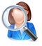 Employee search icon