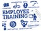 Employee training concept