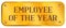 Employee Of The Year Brass Plaque