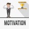 Employees Motivation For The Company Illustration