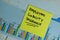 Employers Liability Insurance write on sticky notes isolated on office desk