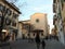 Empoli,Tuscany, Italy. Streets of the historic center of the town.