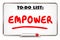 Empower Allow Permit Entrust Writing Word