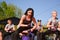 Empowering Women Through Piloxing: Dynamic Outdoor Training on a Sunny Spring Day