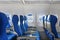 Empty aircraft seats