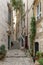 Empty alley and stairs at Dubrovnik\'s Old Town