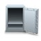 Empty bank safe for money business concept icon