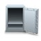 Empty bank safe for money business concept icon. Illustration.