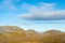 Empty barren mountain landscape in Nordkapp, Norway