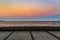 Empty Beach Boardwalk, Montevideo, Uruguay