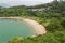 Empty beach at the Cheung Chau Island