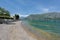 Empty beach, Montenegro Kotor bay