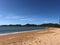 An empty beach in regional Australia