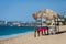 Empty beaches in Acapulco, Mexico 2015