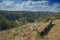 Empty bench on the hill 3