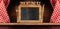 Empty Blackboard with Text Menu and Cutlery on Wooden Table