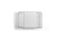 Empty blank transparent plastic disposal take away food container