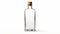 Empty Bottle Of Gin 128ml With Cork Closure - Uhd Image