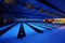 Empty bowling club